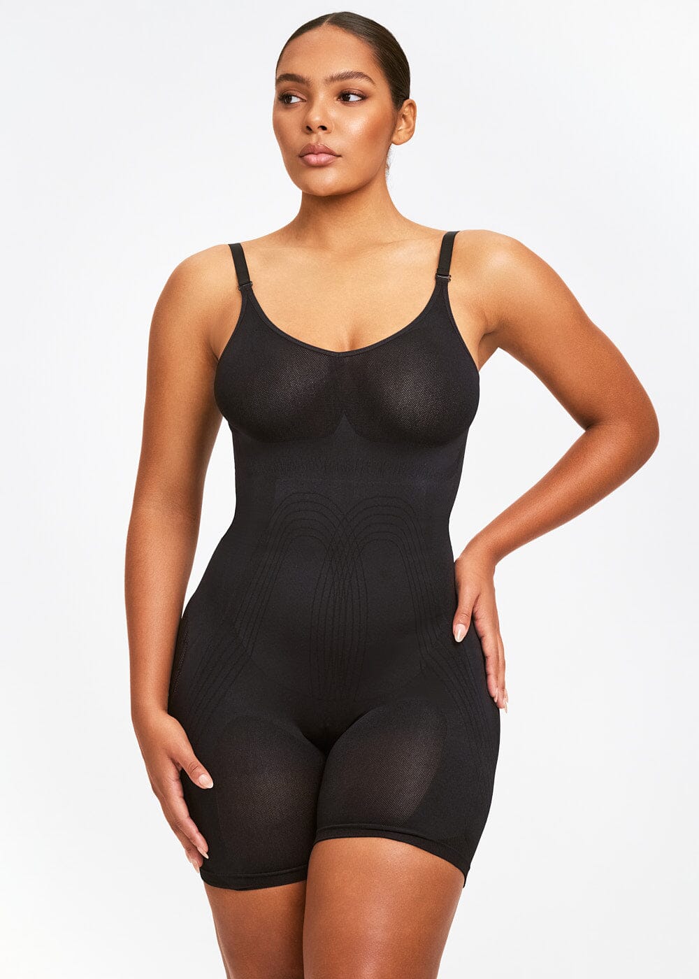 InstantFigure Women's Firm Compression Shaping Full-Length Cami Bodysuit -  Walmart.com